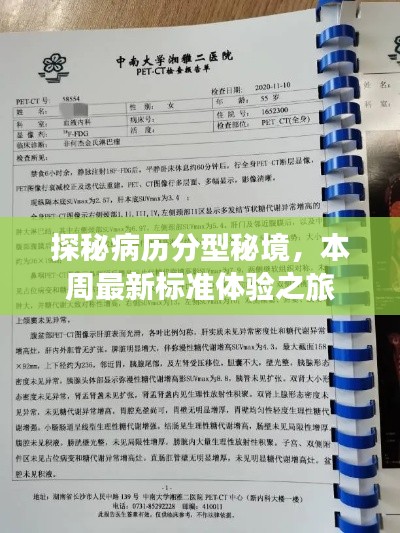 探秘病历分型秘境,本周最新标准体验之旅