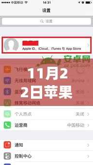 11月22日苹果ID共享账号最新体验全面解读与评测报告