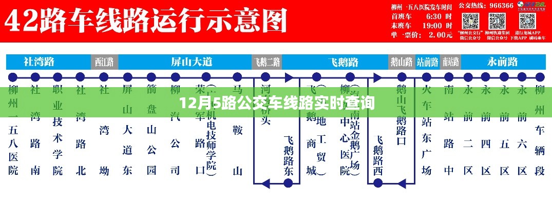 12月公交车实时查询系统,5路车线路动态掌握