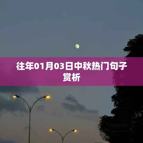 中秋佳节经典句子赏析,感受节日韵味