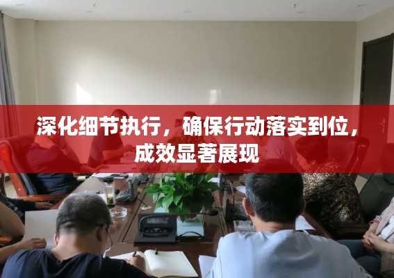 深化细节执行,确保行动落实到位,成效显著展现