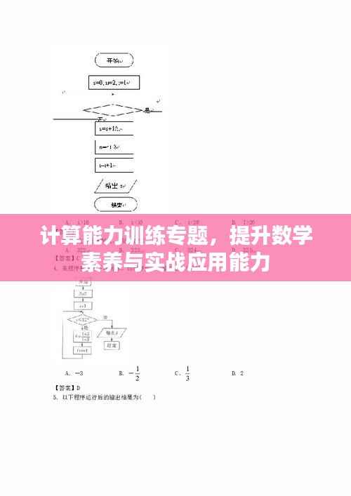 计算能力训练专题,提升数学素养与实战应用能力
