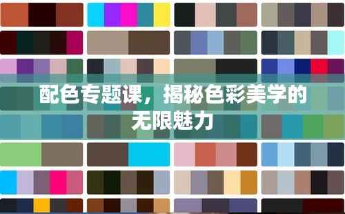 配色专题课,揭秘色彩美学的无限魅力