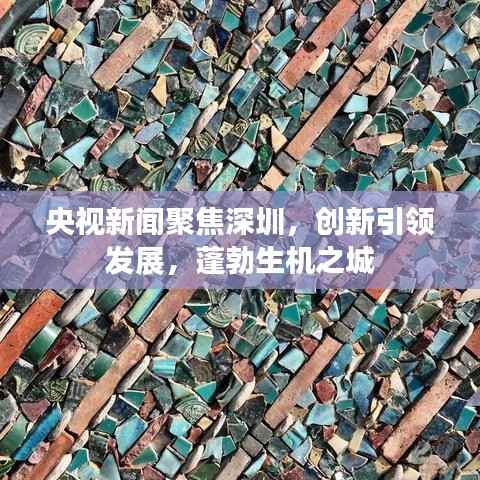 央视新闻聚焦深圳,创新引领发展,蓬勃生机之城
