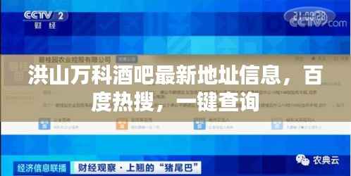 洪山万科酒吧最新地址信息,百度热搜,一键查询