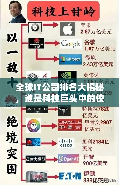 全球IT公司排名大揭秘,谁是科技巨头中的佼佼者?